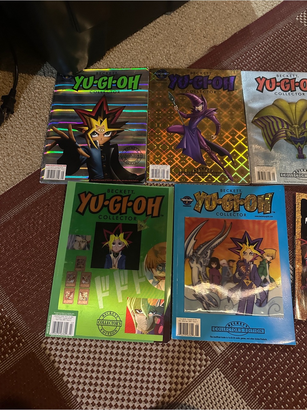 Vintage Beckett Yu-Gi-Oh! Collector Book Lot - 6